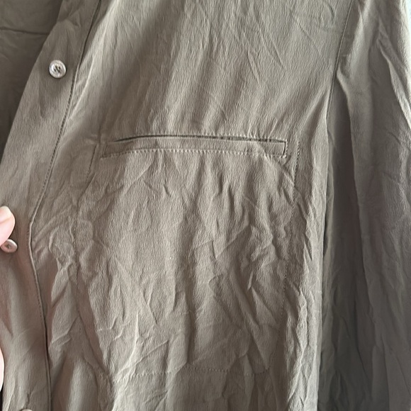 Vince silk long sleeve button up - Picture 5 of 6